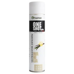 Freshtek One Shot Wanilia Neutralizator zapachów Spray 600ml PL